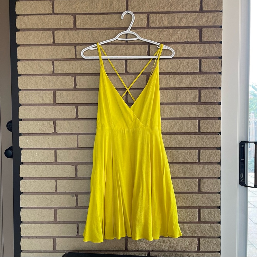 Yellow dress